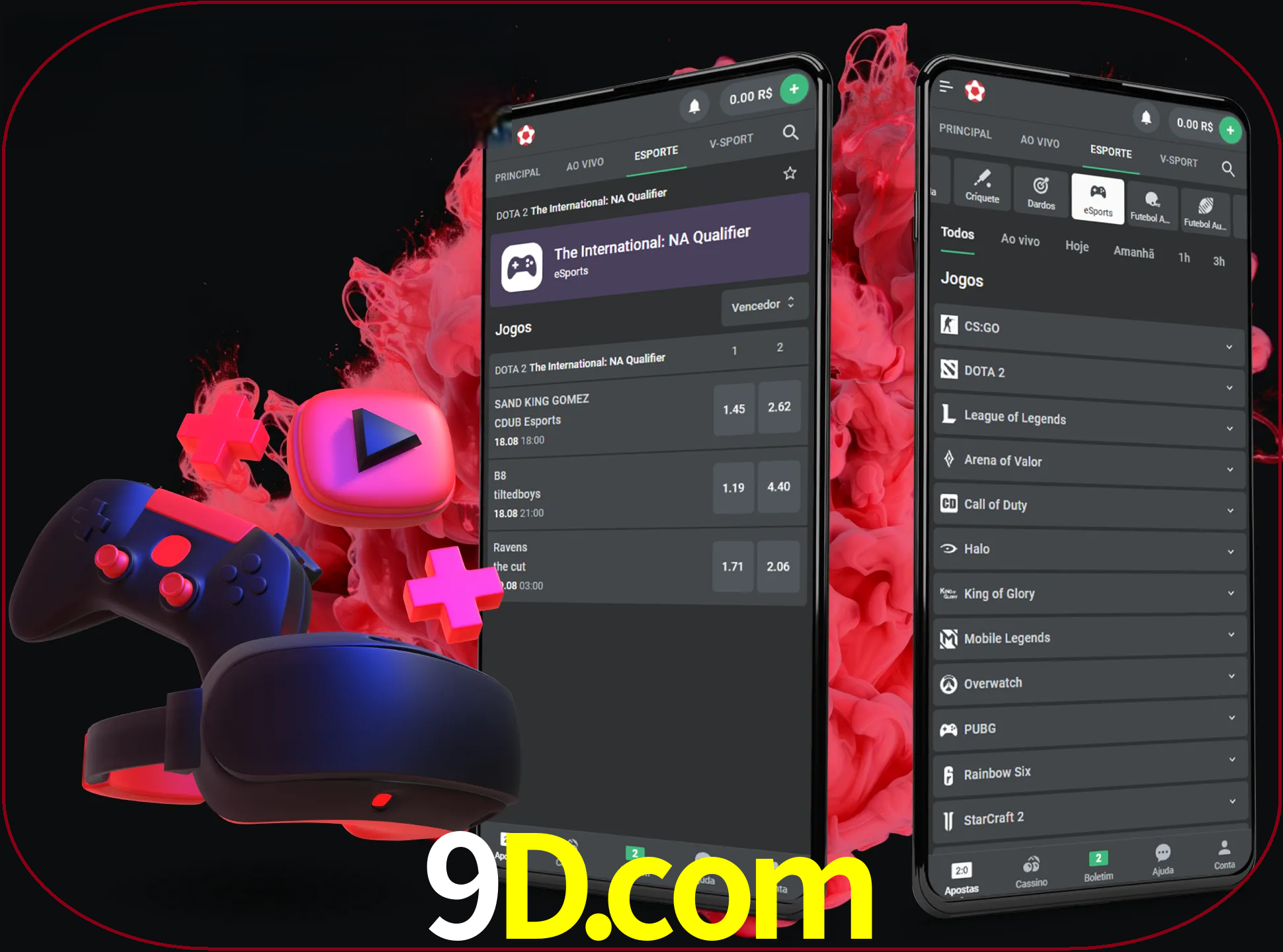 Para ter a aplicação móvel 9d no seu smartphone, basta descarregar o ficheiro apk e seguir as instruções.